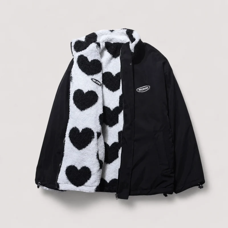 Gerina – Wendejacke Mit Herzmuster