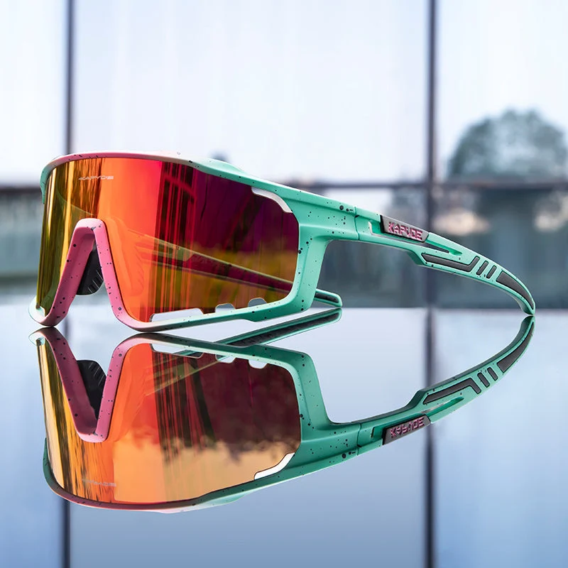 Aerovex - Verspiegelte Rundum Geschlossene Fahrrad Sonnenbrille