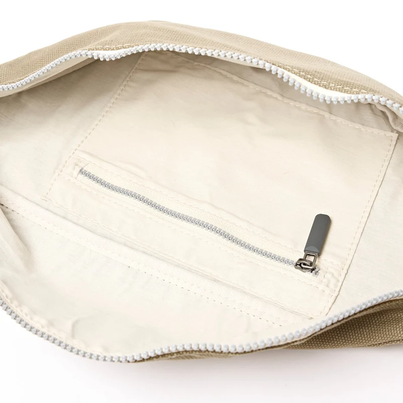 ROKA Mill Hill Umhängetasche aus Baumwoll-Canvas | Taupe
