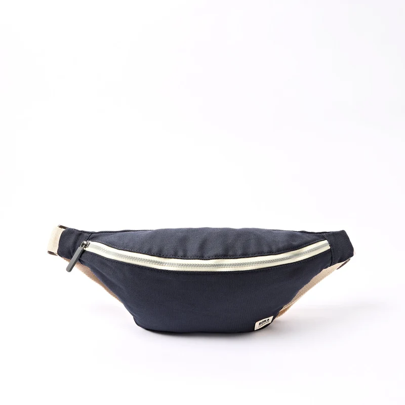 ROKA Mill Hill Crossbody-Tasche aus Baumwoll-Canvas | Rauch