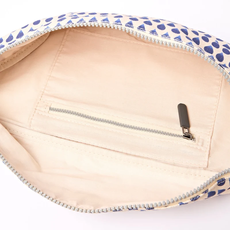 ROKA Mill Hill Crossbody-Tasche aus Baumwoll-Canvas | Denim Rain Indigo