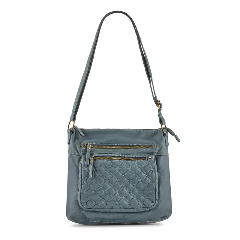 Multi-Zip Cross-Body Bag - WAHT41001 / 327 237