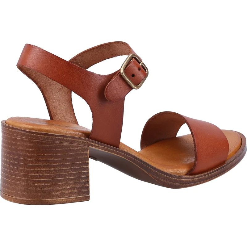Hush Puppies Gabby Ledersandale für Damen – Hellbraun