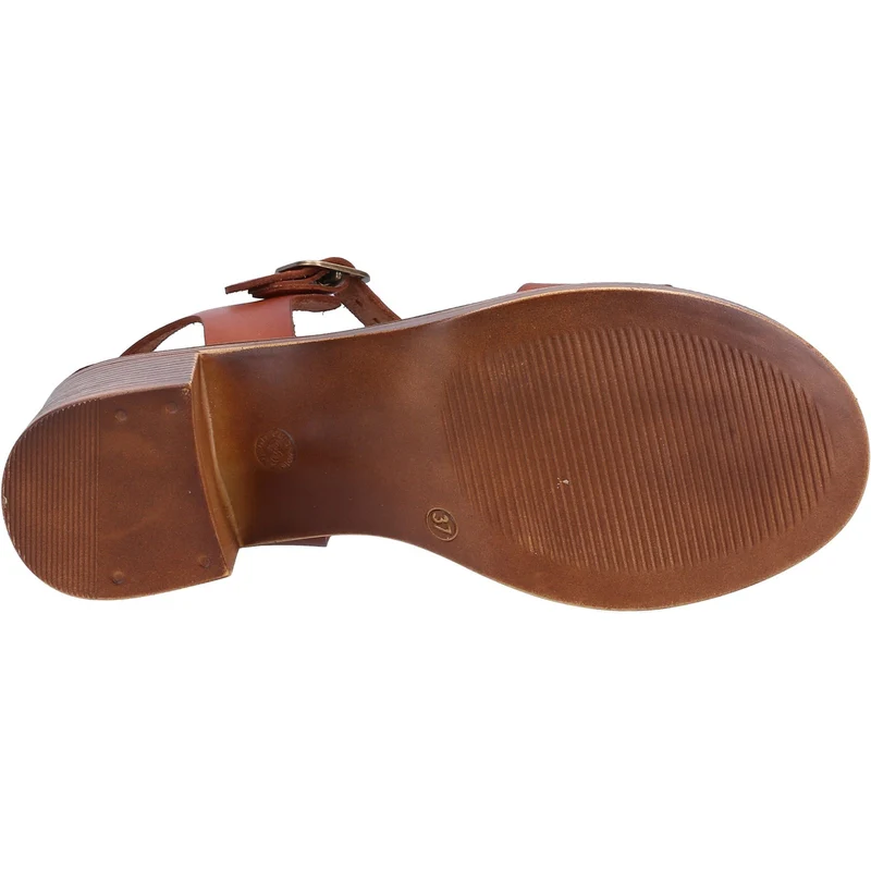 Hush Puppies Gabby Ledersandale für Damen – Hellbraun