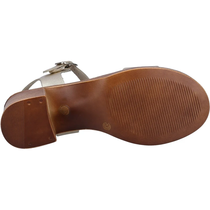 Hush Puppies Gabby Ledersandale für Damen – Gold