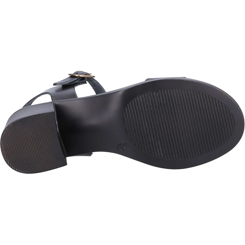 Hush Puppies Gabby Ledersandale für Damen – Schwarz