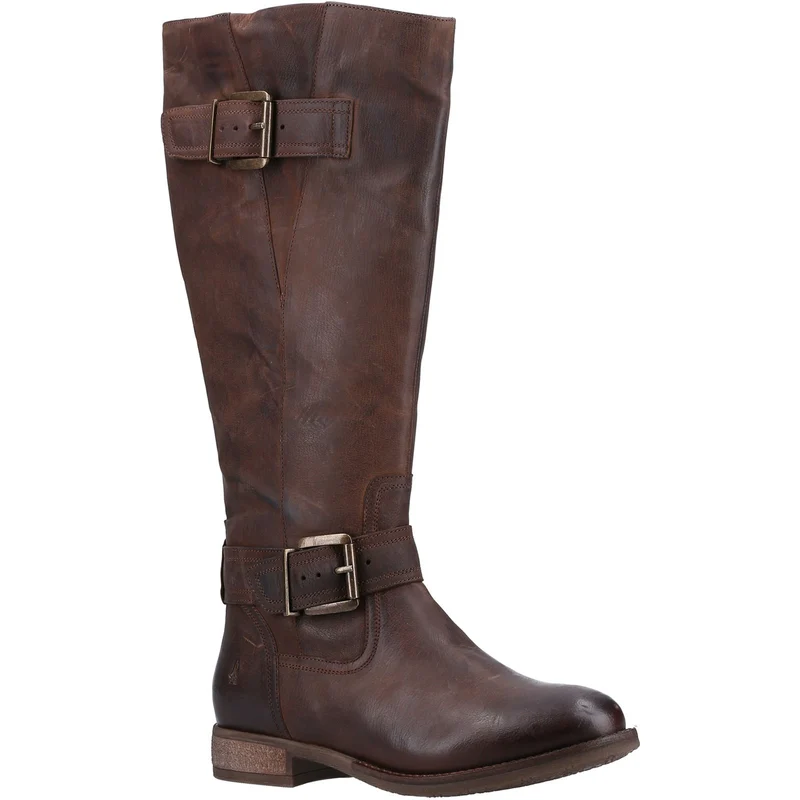 Hush Puppies Damen Estelle Stiefel - Braun