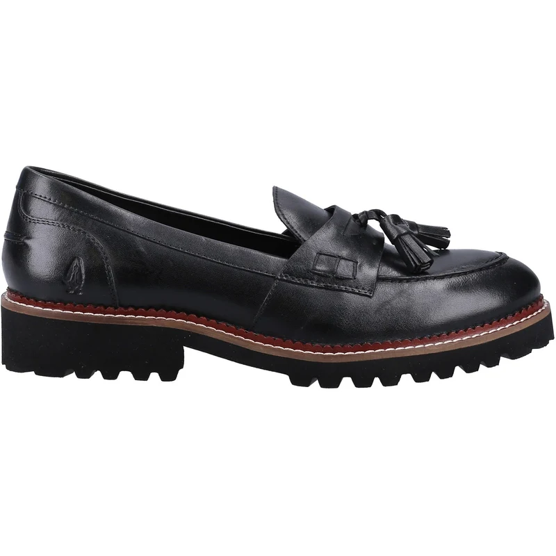 Hush Puppies Damen-Loafer Ginny in weiter Passform | Schwarz