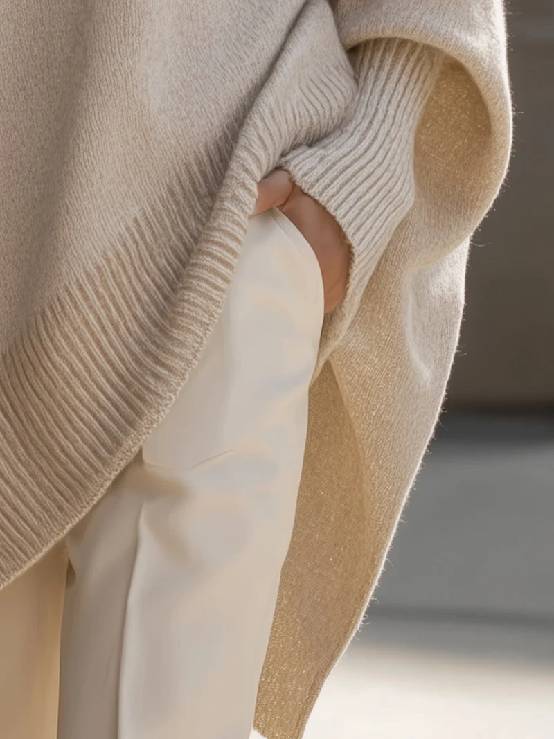 Ayesatu - Oversize Pullover MitLockerer Passform