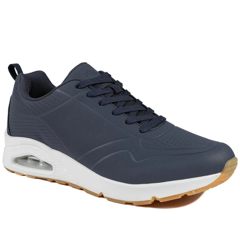 Grippy Lace-Up Trainers - BOJIE41019 / 327 054 - Navy