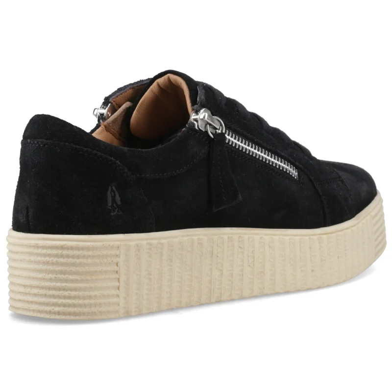 Hush Puppies Tara Wildleder-Sneaker für Damen | Schwarz