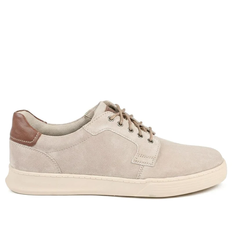 Padders Leather Lace Up Casual Shoes - PADPARK43503 / 328 923 - Sand