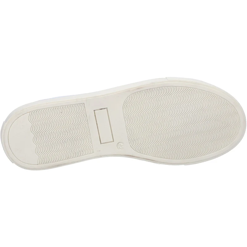 Hush Puppies Herren-Colton-Ledertrainer – Weiß