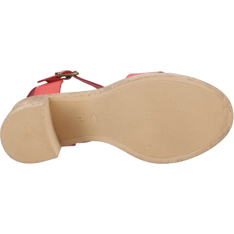 Hush Puppies Georgia Damen-Sandalen mit Absatz | Koralle