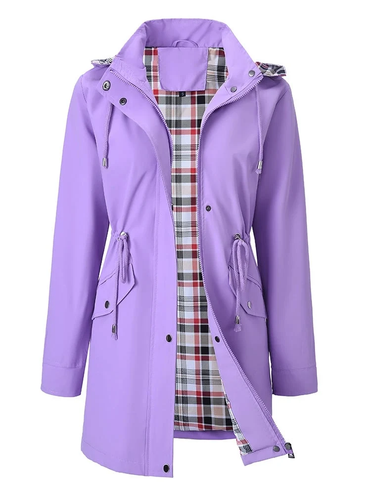 Amel – Wasserdichte Jacke Mit Langen Ärmeln