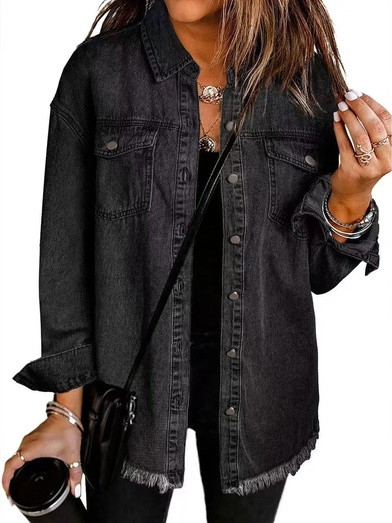 Enass - Jeans Jacke Mit Knopf