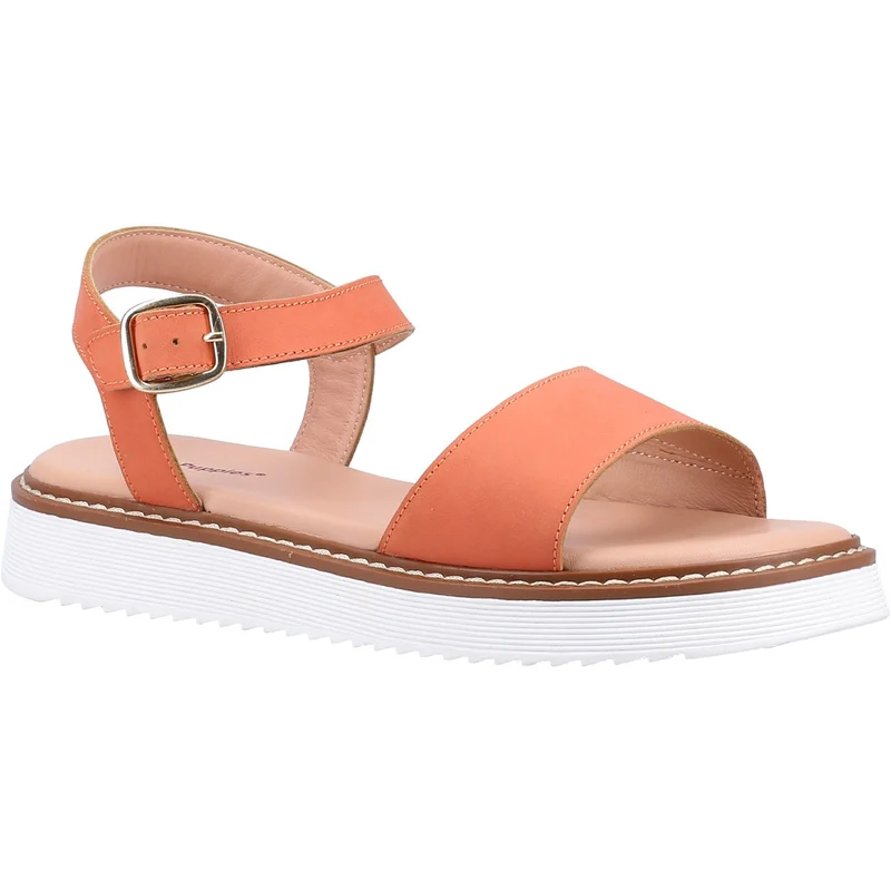 Hush Puppies Damen Cassie Ledersandale - Orange