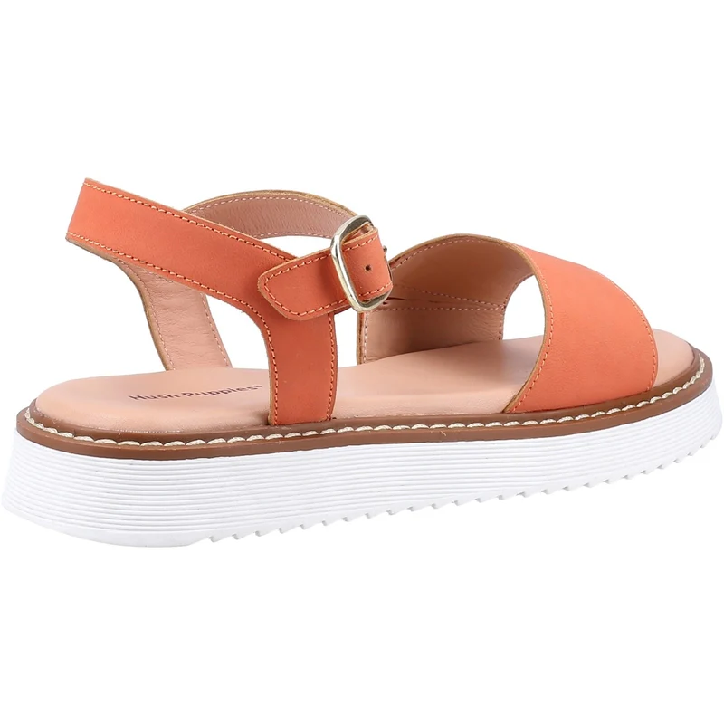 Hush Puppies Damen Cassie Ledersandale - Orange