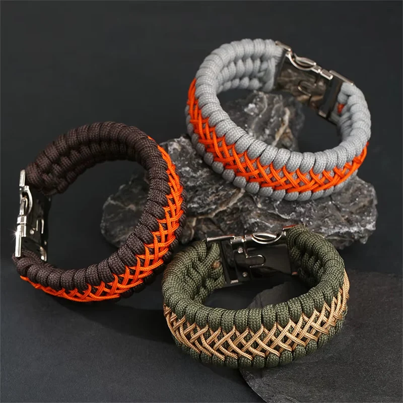 KnotVanta - Armband Mit Geflochtener Kordel Und Schnalle