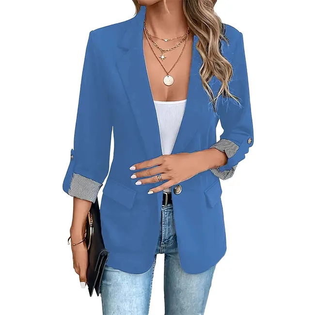 Rigieta - Lässiger Zweireiher Blazer