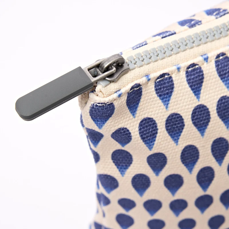 ROKA Maida Vale Kleine Baumwolltasche | Denim Rain Indigo