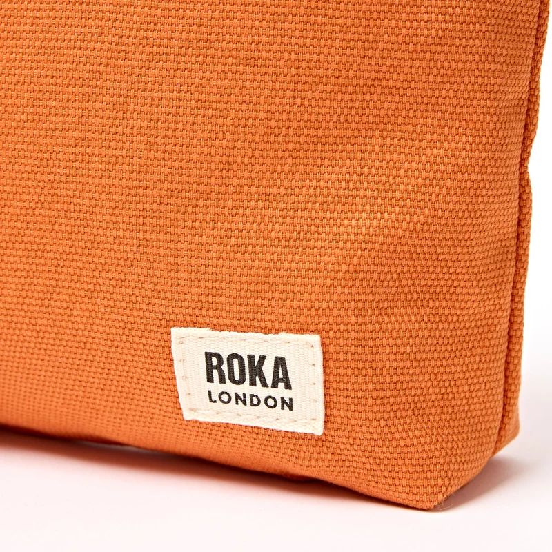 ROKA Maida Vale Kleiner Baumwollbeutel | Gebranntes Orange