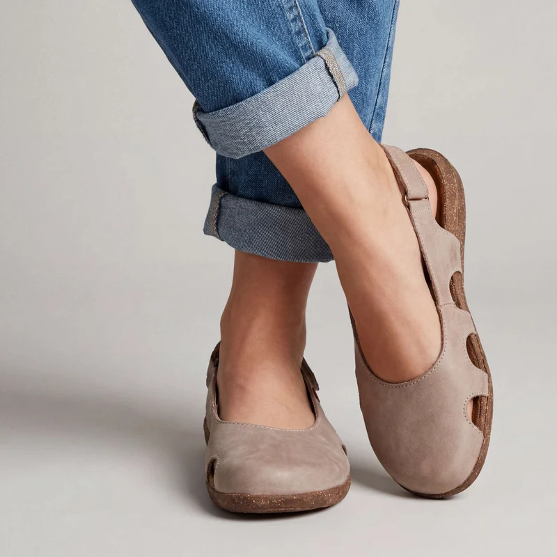 Nathilie – Slingback-Schuhe mit geschlossener Zehenpartie und Ausschnitten