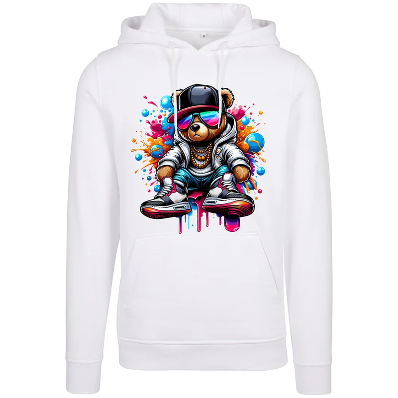 Hoodie - Teddy Bear-Streat Wear