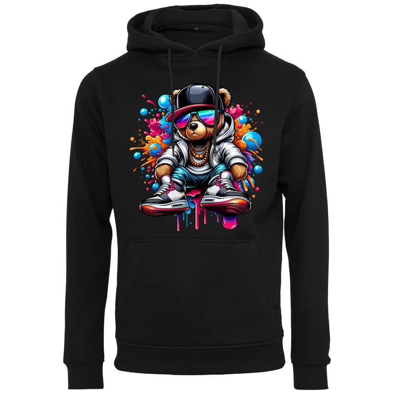 Hoodie - Teddy Bear-Streat Wear