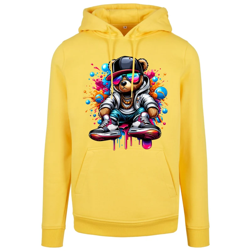 Hoodie - Teddy Bear-Streat Wear