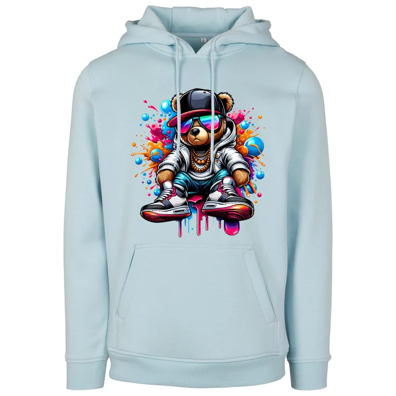 Hoodie - Teddy Bear-Streat Wear