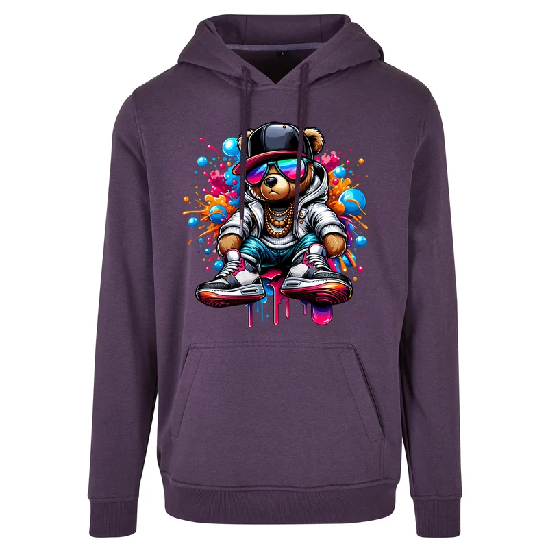 Hoodie - Teddy Bear-Streat Wear