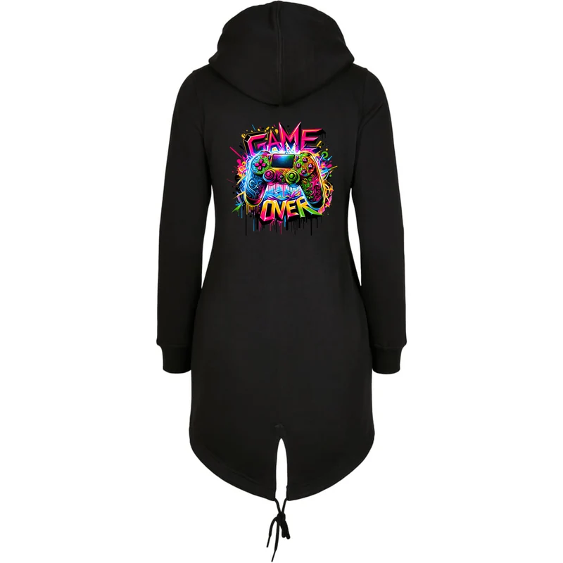 ZIP Parka Schwarz - Game Over