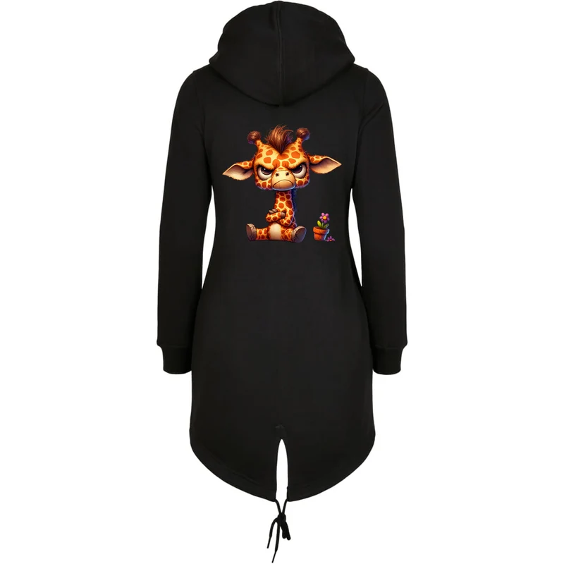 ZIP Parka Schwarz - Giraffe