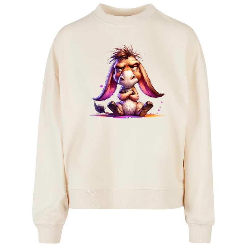 Ladies Oversized Sweatshirt - Esel