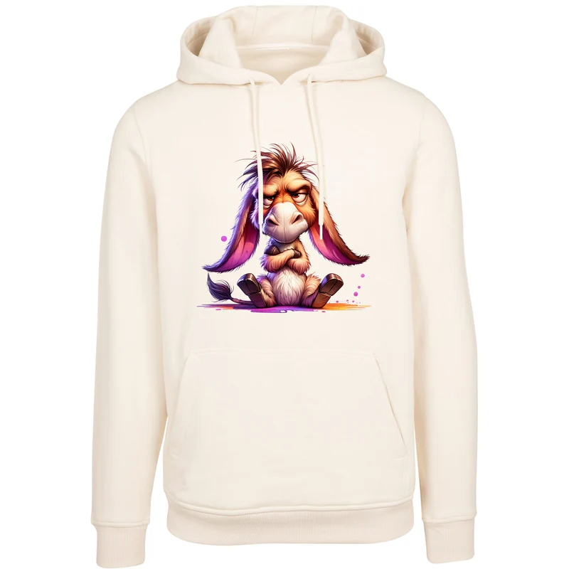 Hoodie -Esel Druck
