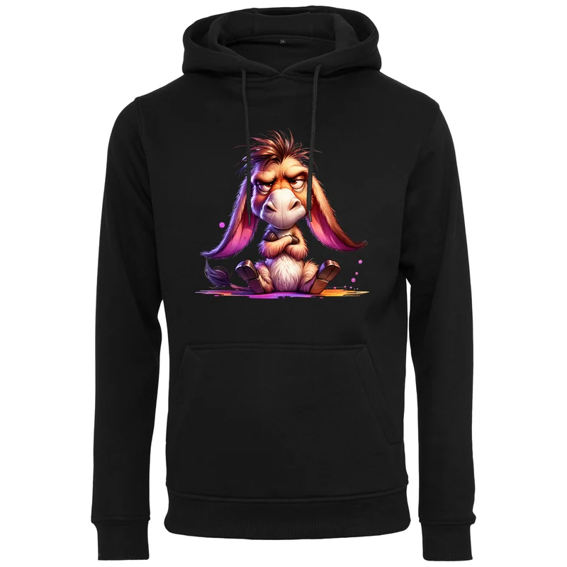 Hoodie -Esel Druck