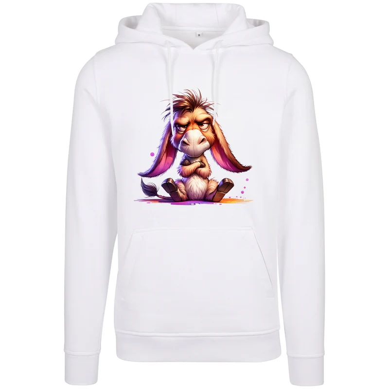 Hoodie -Esel Druck