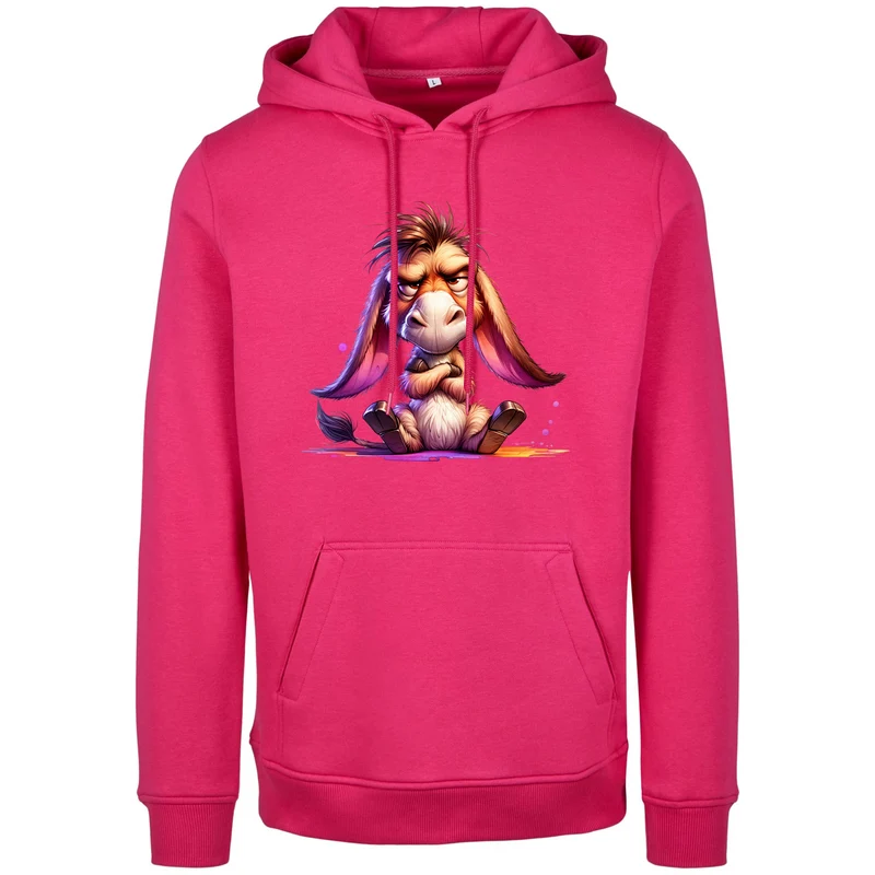 Hoodie -Esel Druck