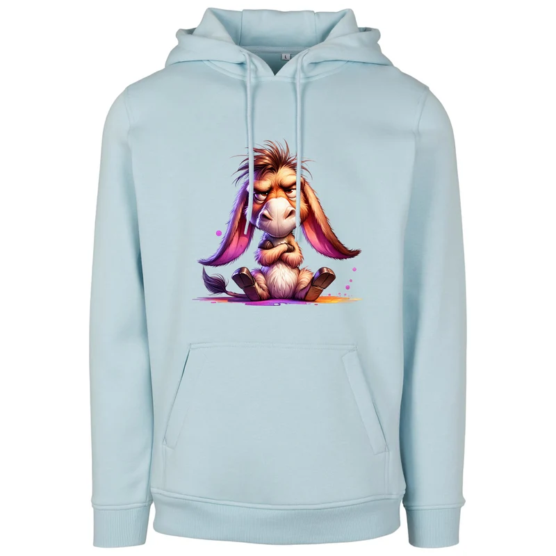 Hoodie -Esel Druck