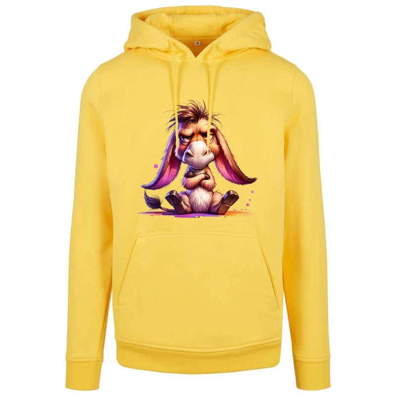 Hoodie -Esel Druck