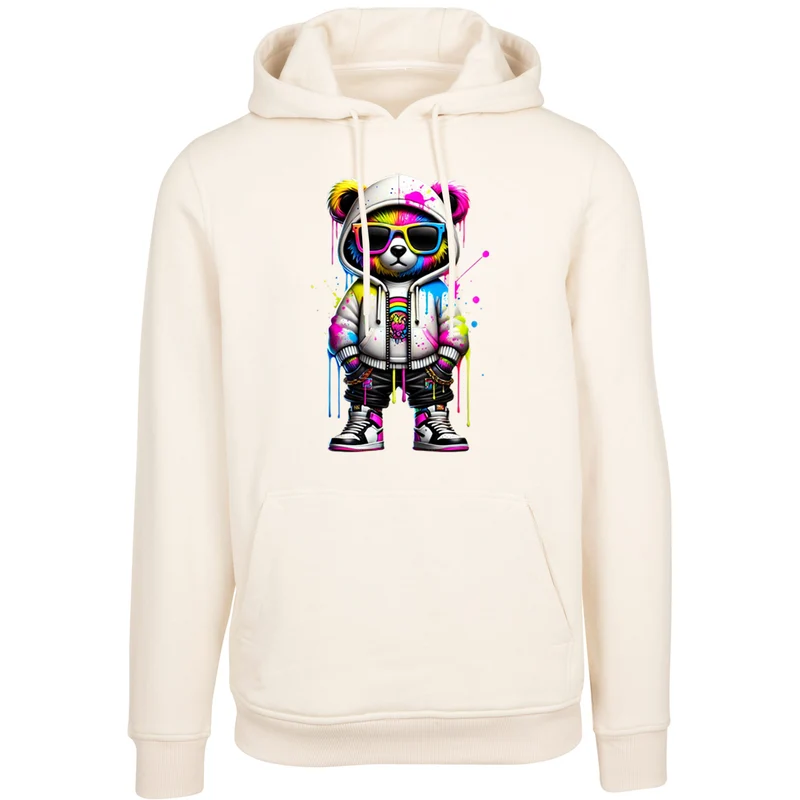 Hoodie - Bear Sunglas