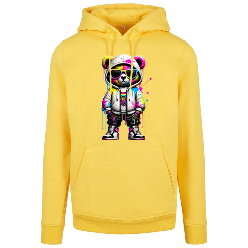 Hoodie - Bear Sunglas