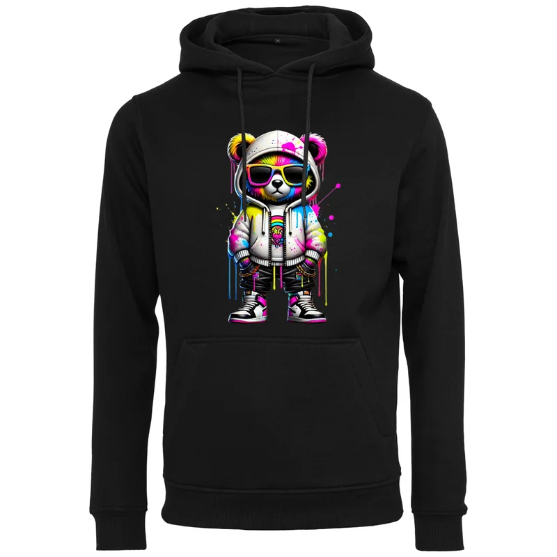 Hoodie - Bear Sunglas