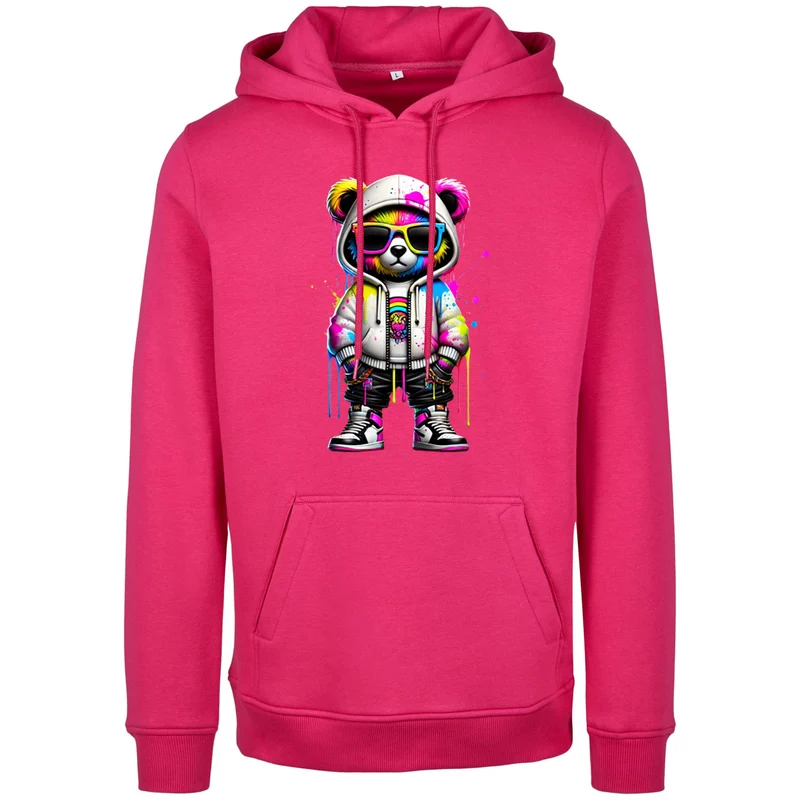 Hoodie - Bear Sunglas