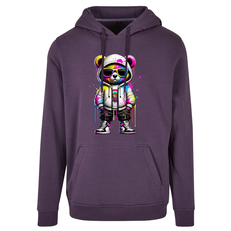 Hoodie - Bear Sunglas