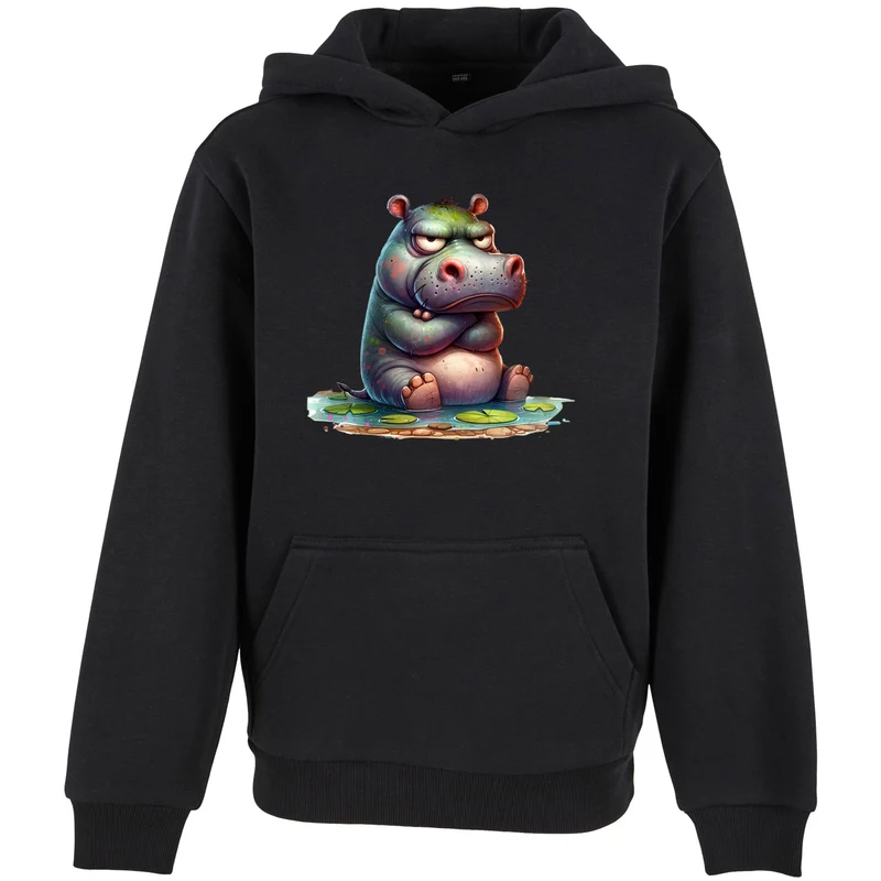 Kids Hoodie - Nilpferd