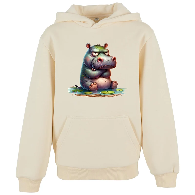 Kids Hoodie - Nilpferd