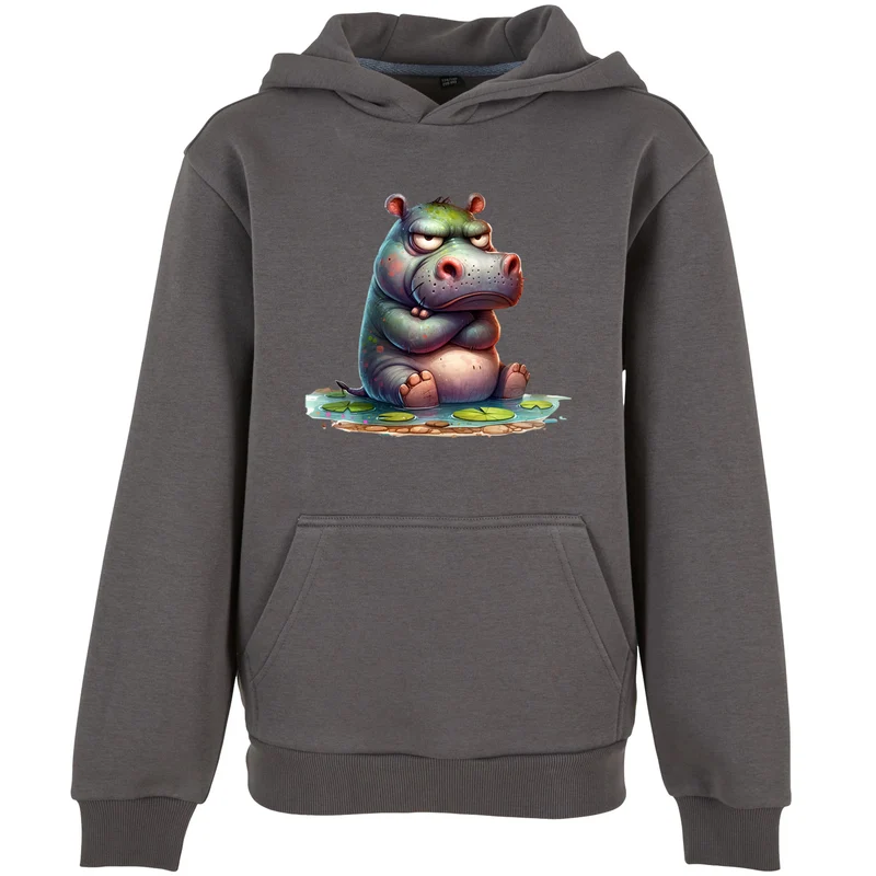 Kids Hoodie - Nilpferd