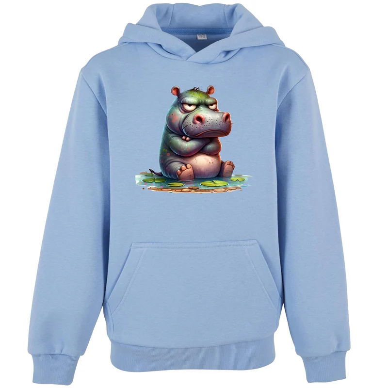 Kids Hoodie - Nilpferd